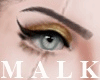 MALK- Gold eyeshadow w.b