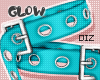!!D Glow Straps Teal