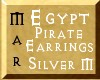 ~Mar EgyptEarrings M Sil