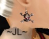 JL- skull earrings