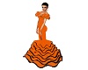 Flamenco Dress Orange