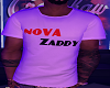 Mens Nova Zaddy WhiteTee