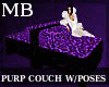 [MB] PURP COUCH W/ POSES