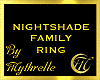 NIGHTSHADE FAMILY RING