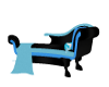 Black n Blue Chaise