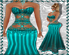 PF TEAL BLUE GOWN