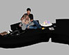 Couple Sofa With Drinks