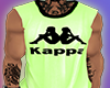 ! A Green Kappa Top