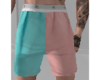 colorful men`s shorts