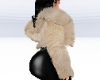 Beige Fur Coat