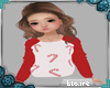 ♥ Kids Candy Cane Top