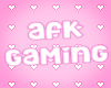 AFK GAMING head sign