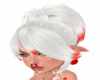 White w/ Red tips