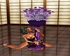 Purple flower body suit