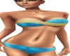 Woman's Sea Blue Bikini