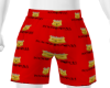 PB | KID RED POOH SHORTS