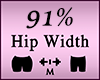 Hip Butt Scaler 91%