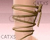 C.Catxs Tied Up Heels