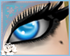 Unisex Anime Eyes Blue