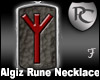 Algiz Rune Necklace