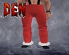 Santa Pants Red