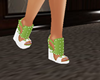 Chi Green Heels