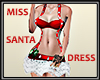 Sexy Miss Santa Dress