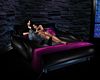 Black/Pink Lounging Bed