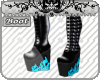 [VE] Boots Aqua Flames