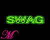 [M] Sign Neon swag green