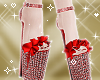 Heels Diamods Red