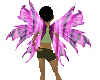 new roze engels wings