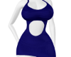 Velvet dress Royal blue