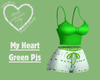 My Heart Green Pjs