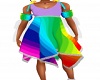 rainbow dress