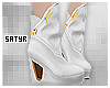 White Ive Ankle Boots