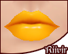 `R, Any Skin Lips, Gold