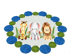 jungle nursery rug