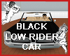 Black Lowrider Car w/Sou