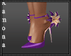 Gold-Purple Shoes