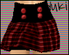 red&blk skirt~