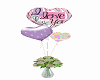 {Ash} Bouquet  balloons