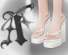 A - White Sandals