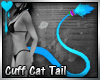 D~Cuff Cat Tail: Blue
