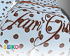 Ⓢ - Polka Flare Blue