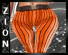 Stripy Orange Pants
