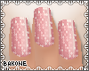 B| Nails Sequin Pink