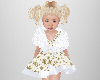 Kids Gold Star Dress