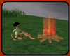 ! 4 SIT CAMPING FIRE