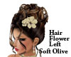 ST SoftOlive Hair Flower
